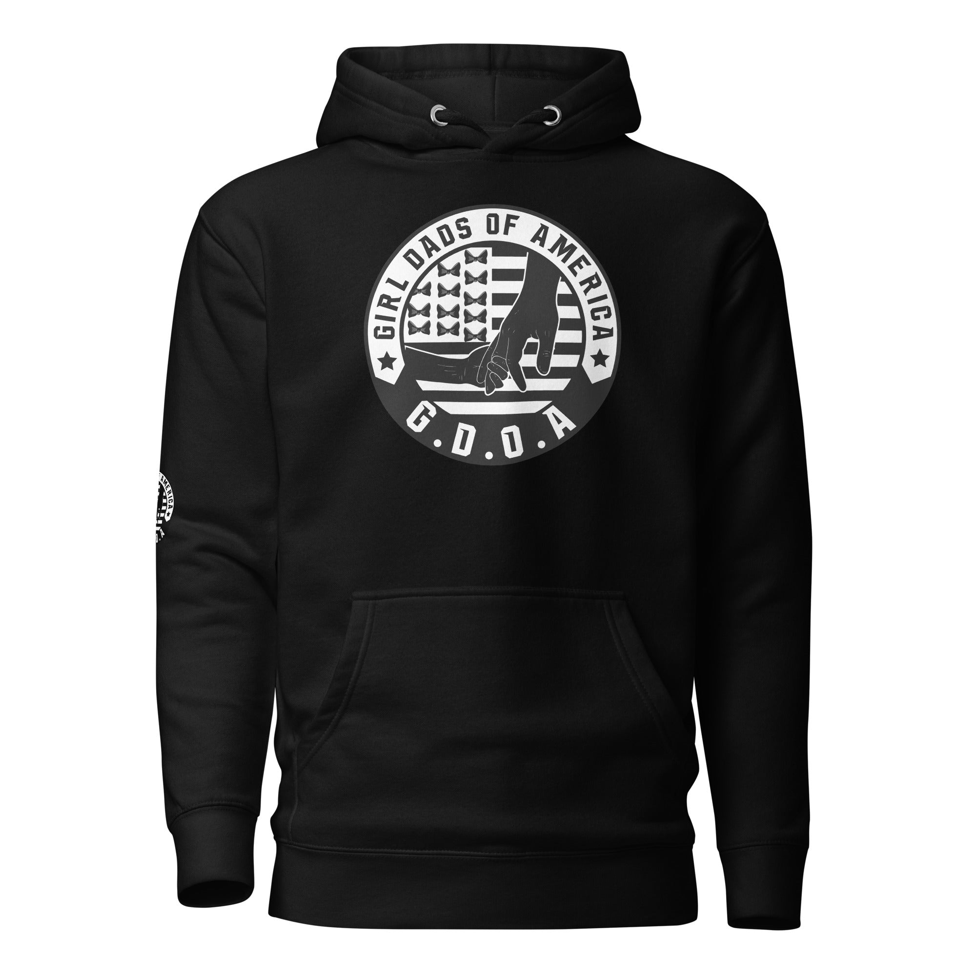 Girl Dads Of America Premium Hoodie