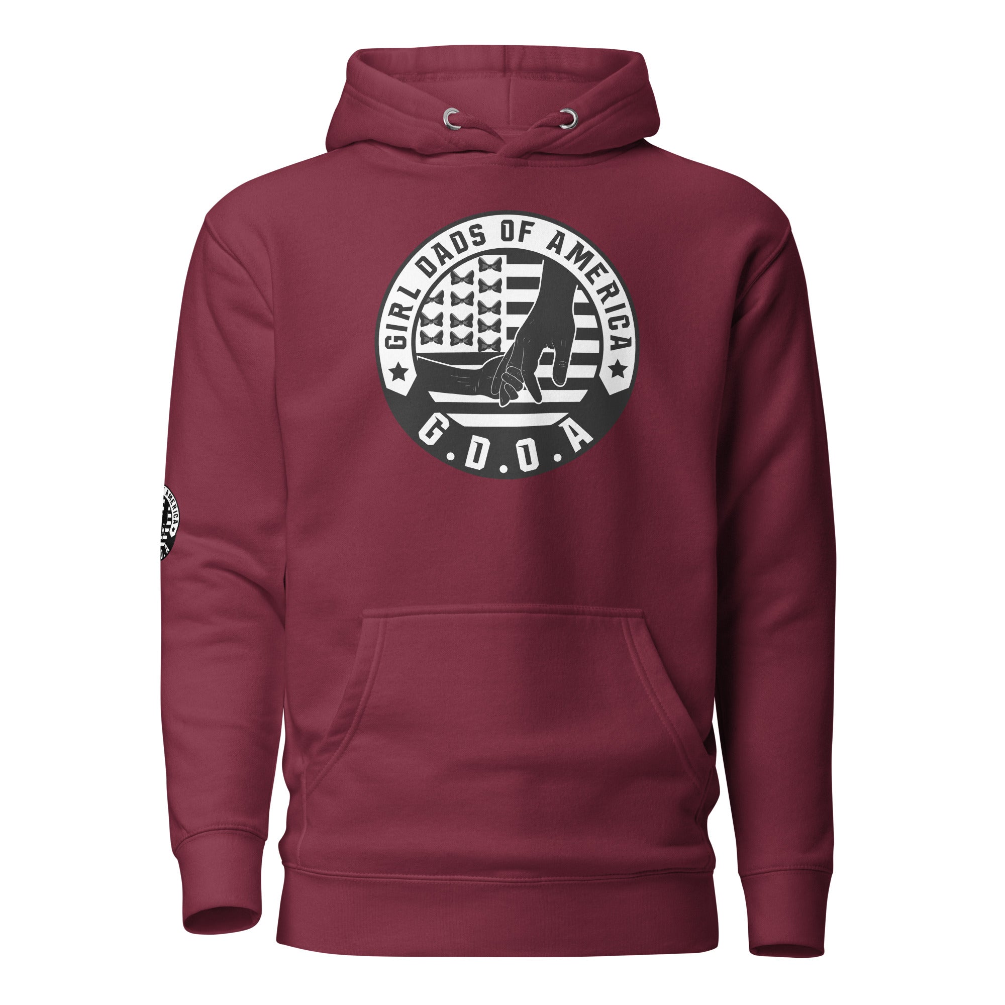 Girl Dads Of America Premium Hoodie